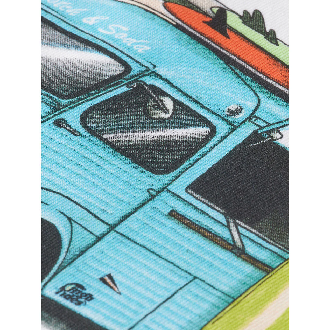 Scotch Shrunk Off White Beach Van Sweatshirt - Image 3