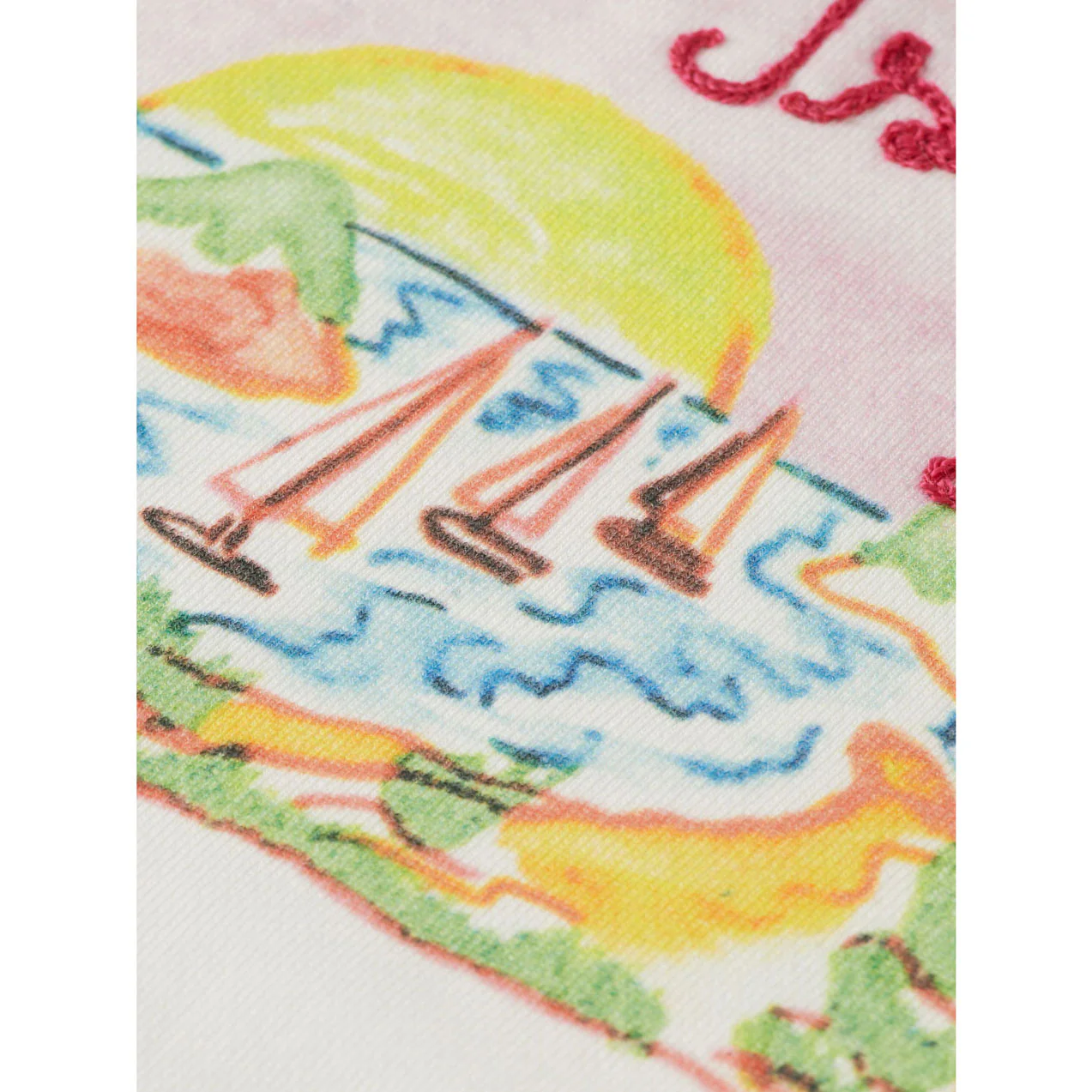 Scotch Shrunk Off White Island Life Relaxed Sweatshirt - Image 3