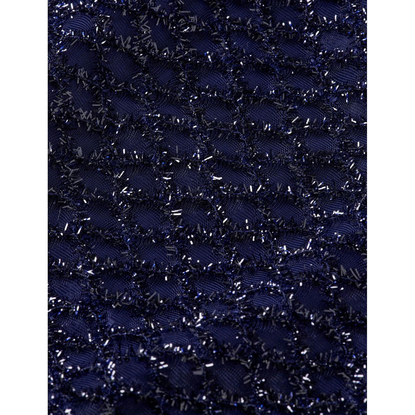 Scotch Shrunk Peacoat Fancy Lurex Midi Skirt - Image 3