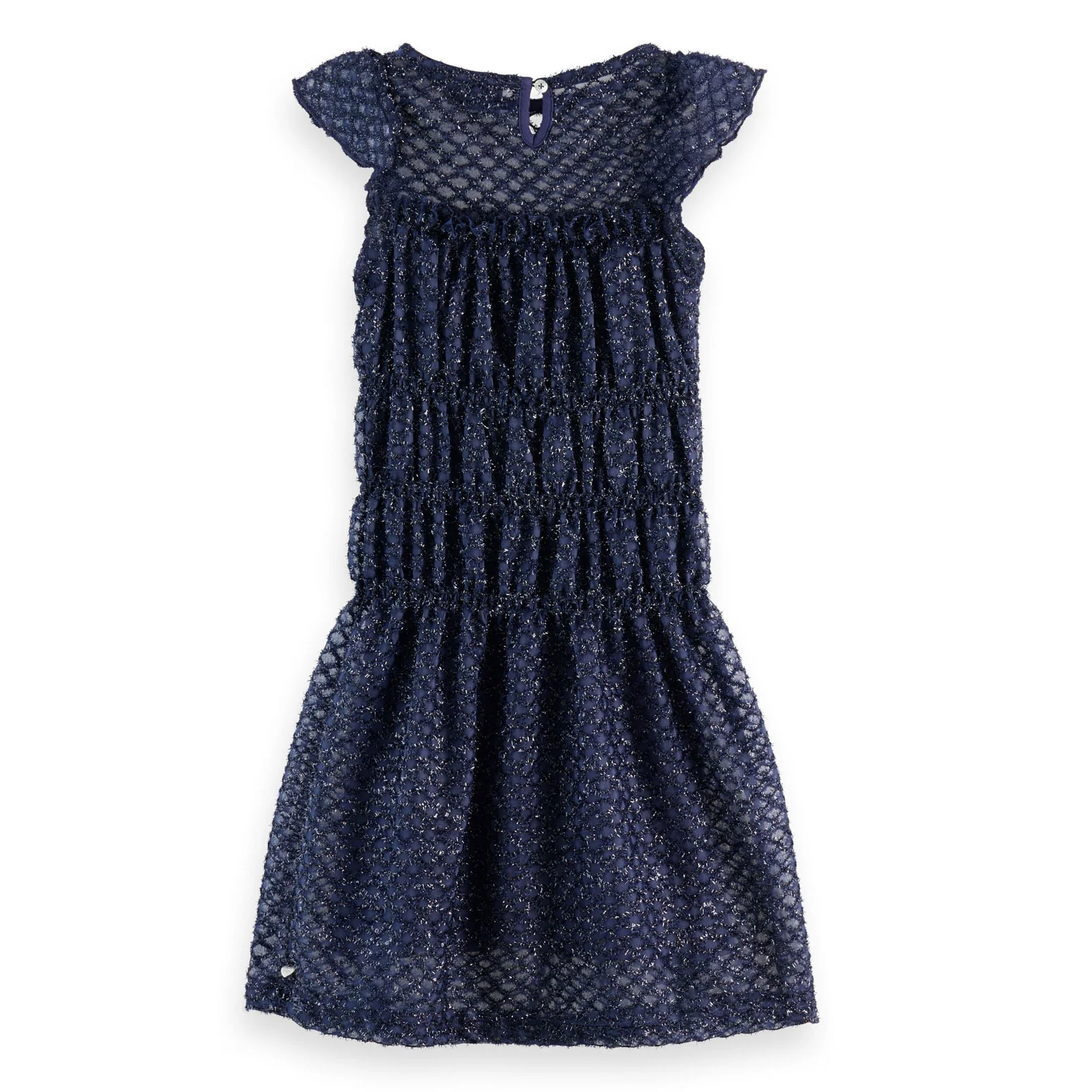 Scotch Shrunk Peacoat Fancy Lurex Party Dress - Image 2