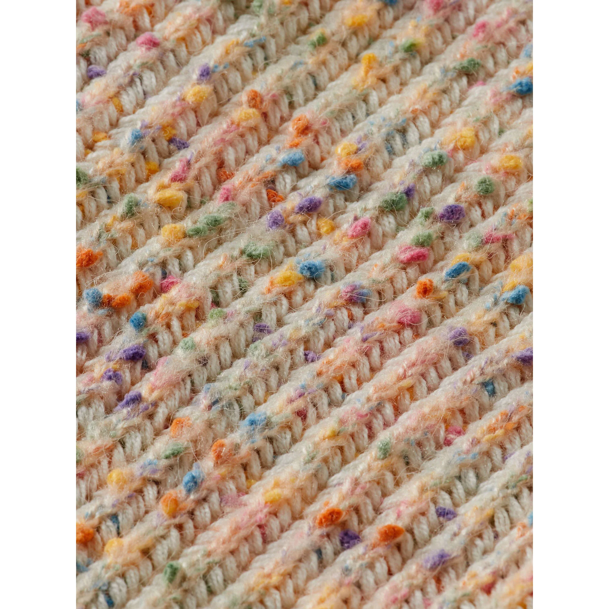 Scotch Shrunk Rainbow Yarn Cardigan - Image 2
