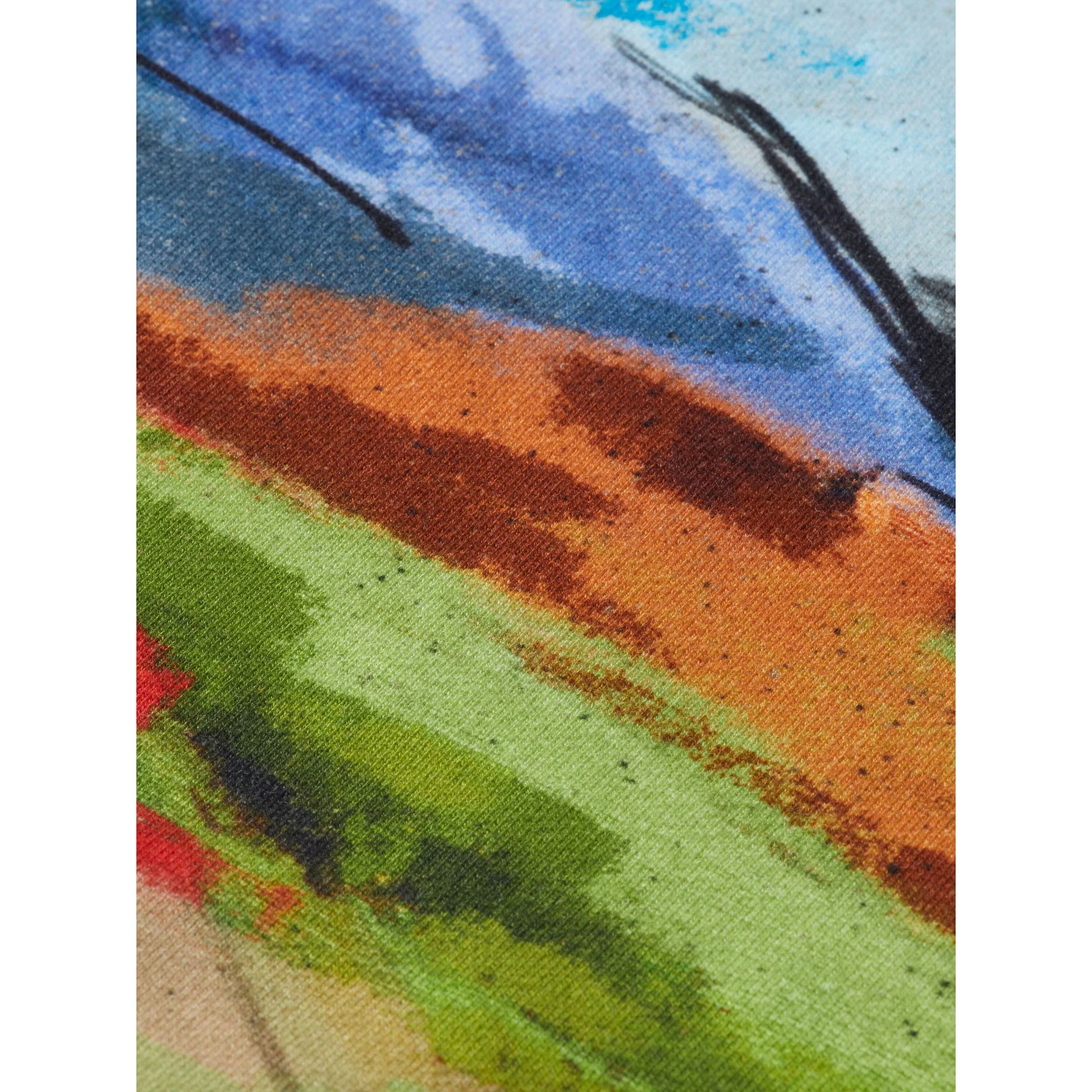 Scotch Shrunk Road Print Placed Artwork Sweatshirt - Image 2