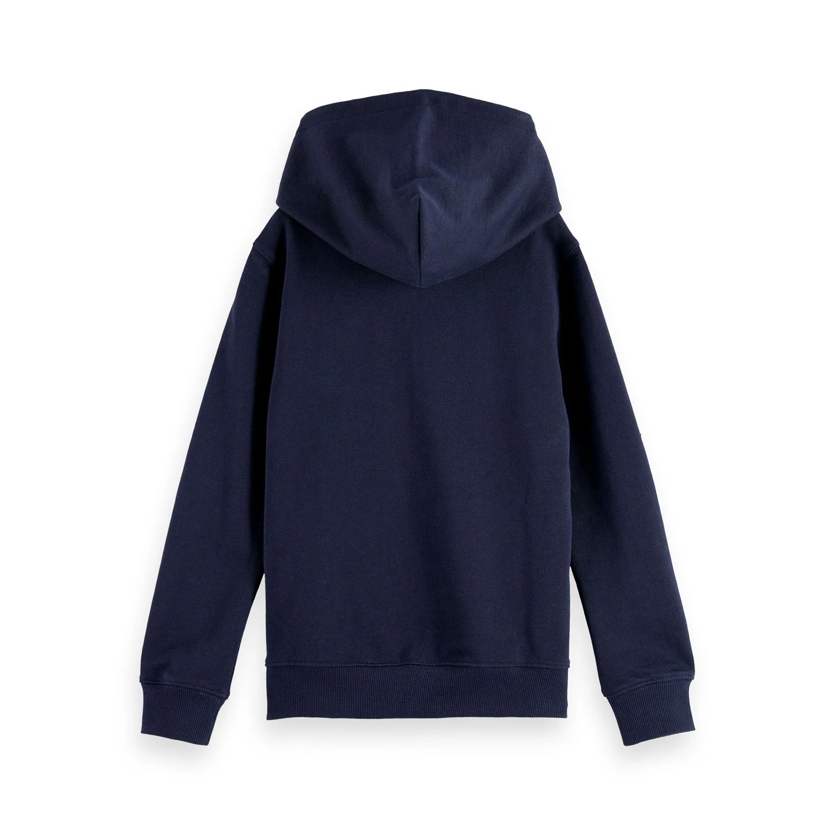 Scotch Shrunk Sky Captain Logo Badge Zip Up Hoodie - Image 2