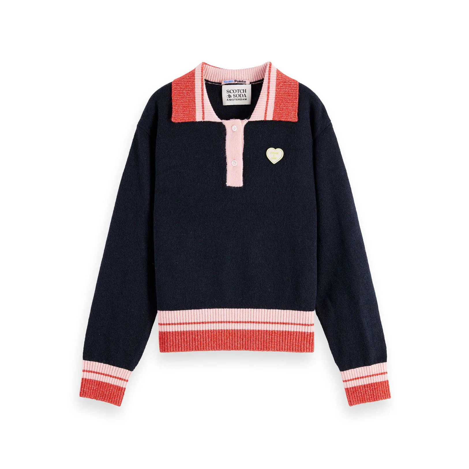 Scotch Shrunk Sky Captain Sporty Logo Pullover