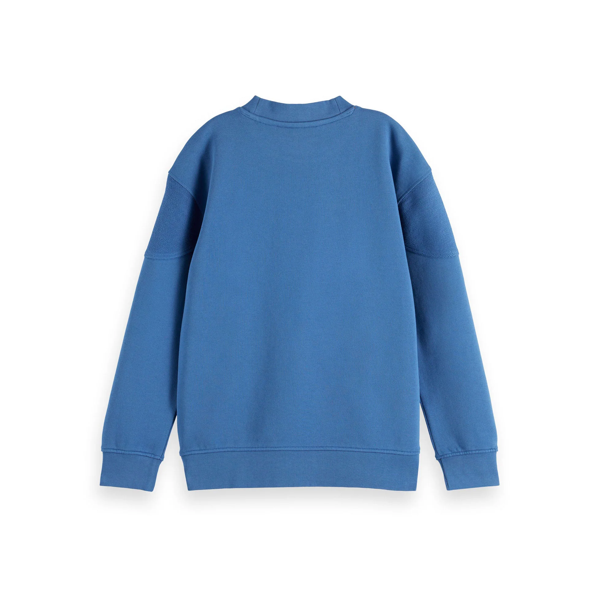 Scotch Shrunk Smart Blue Artwork Crewneck - Image 2