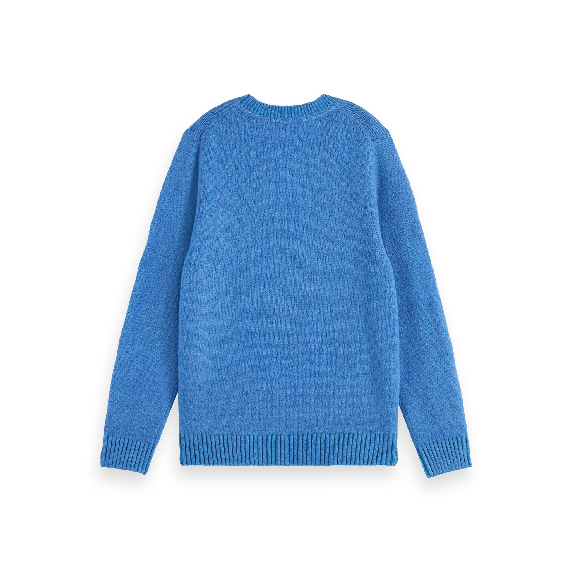 Scotch Shrunk Smart Blue Soft Knit Pullover - Image 3