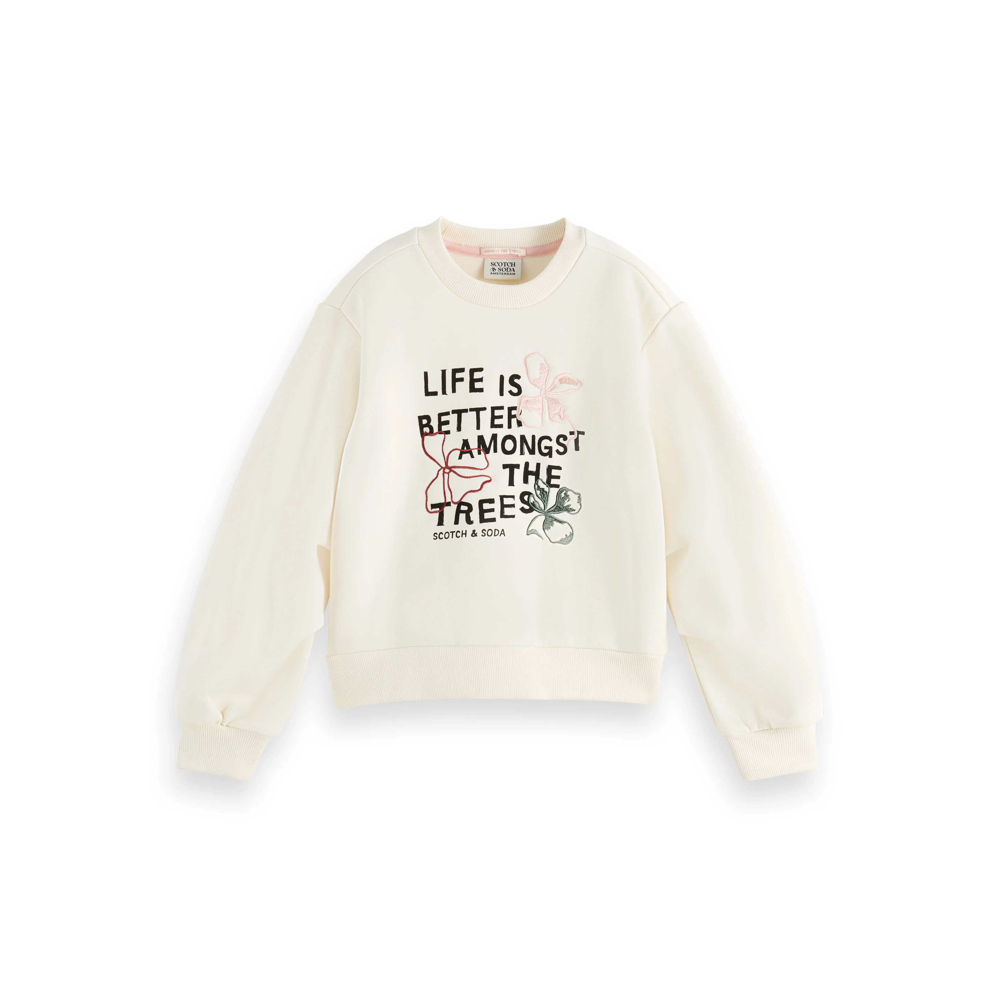 Scotch Shrunk Soft Ice Artwork Crewneck