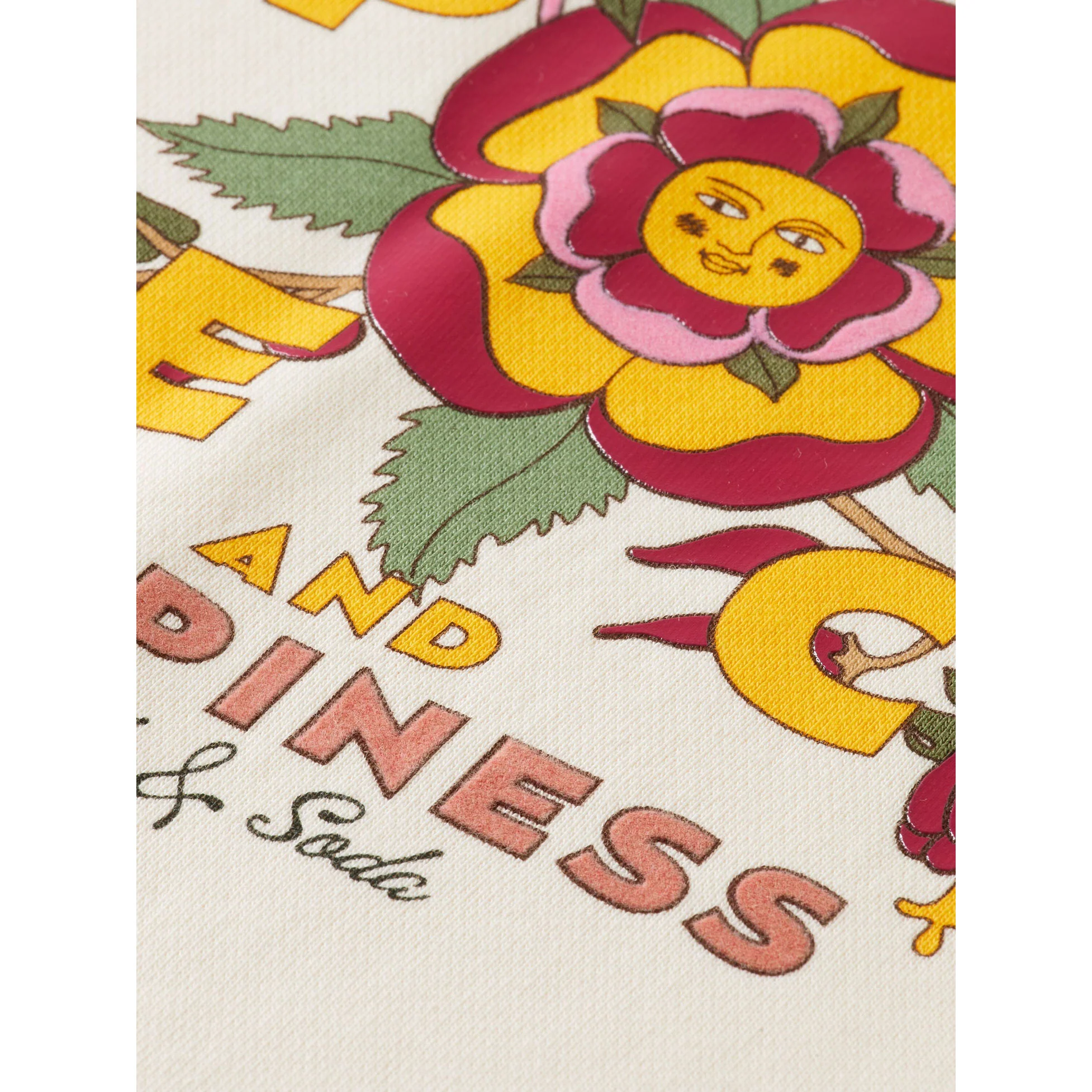 Scotch Shrunk Soft Ice Placed Artwork Crewneck - Image 2