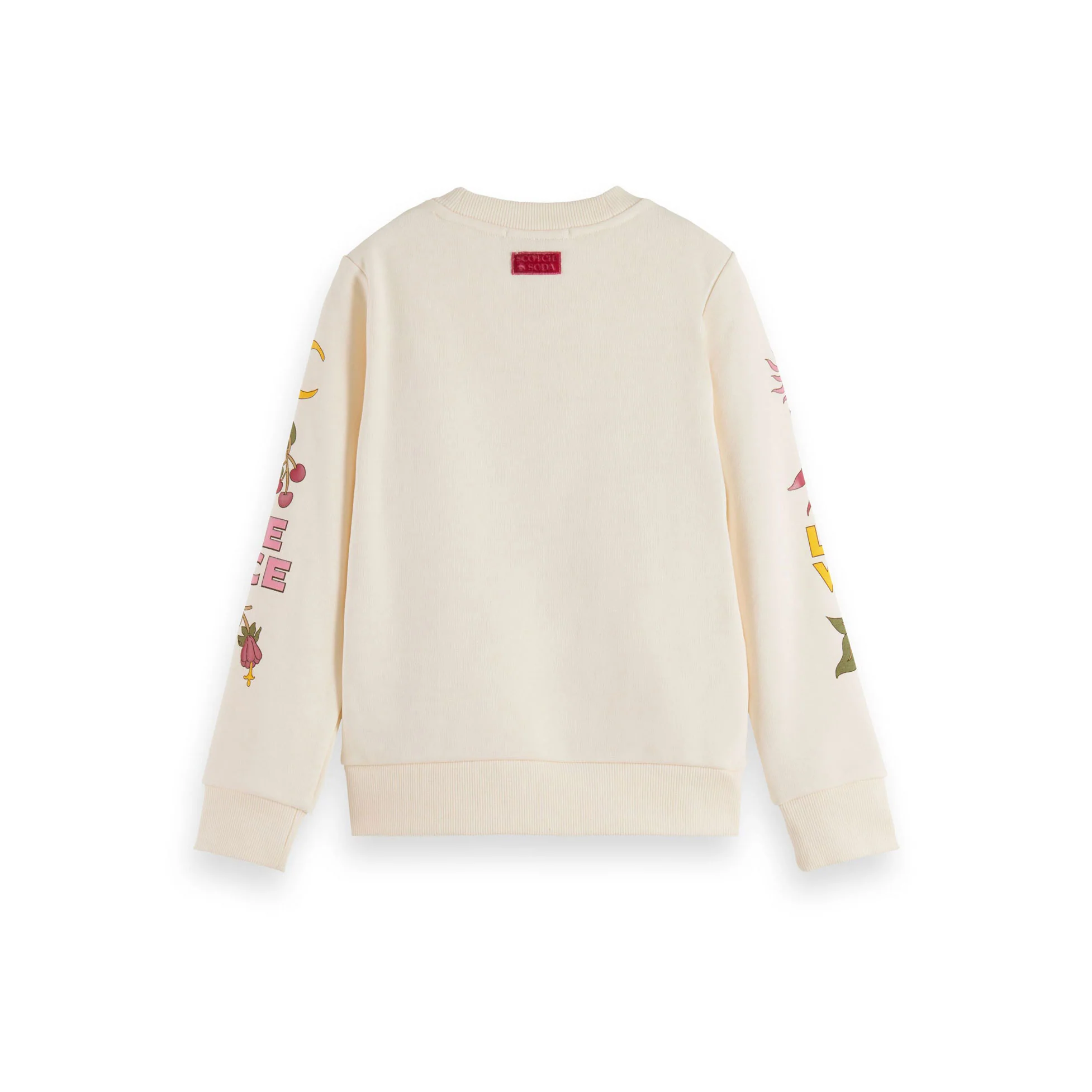 Scotch Shrunk Soft Ice Placed Artwork Crewneck - Image 3