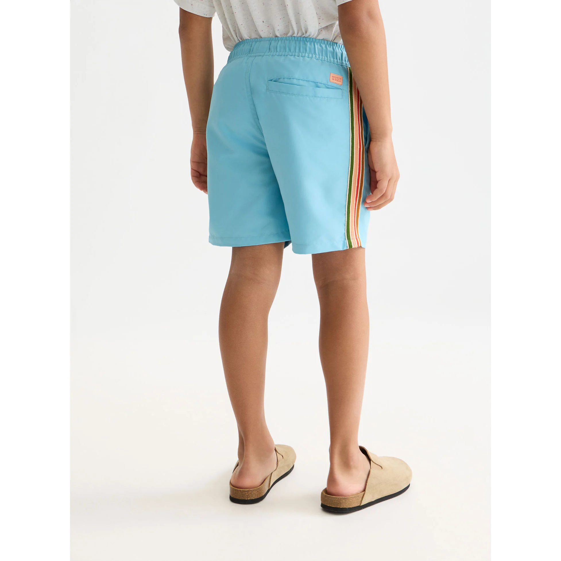 Scotch Shrunk Suns Milky Blue Swim Shorts - Image 4