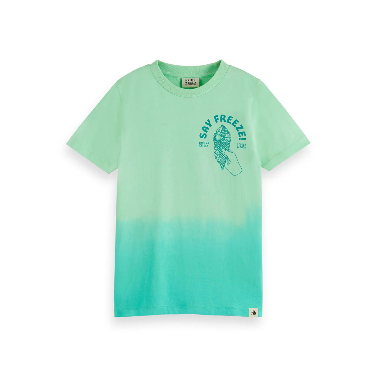 Scotch Shrunk  Trop Mint Ombre Tee