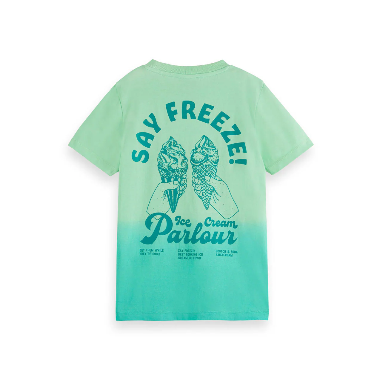 Scotch Shrunk  Trop Mint Ombre Tee - Image 2