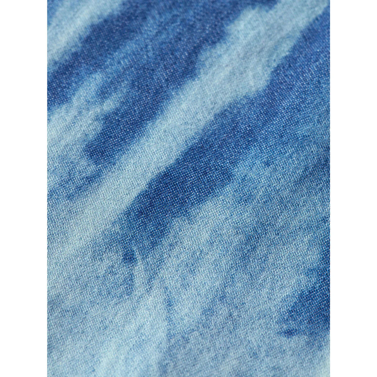 Scotch Shrunk Washed Indigo Short Sleeve Dress - Image 3