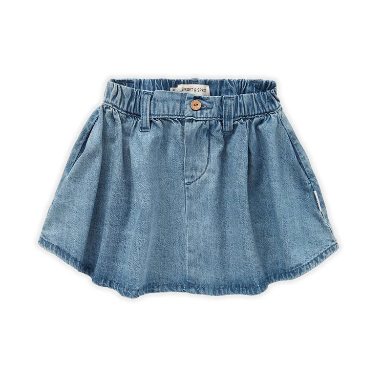 Sproet and Sprout Blue Denim Skirt