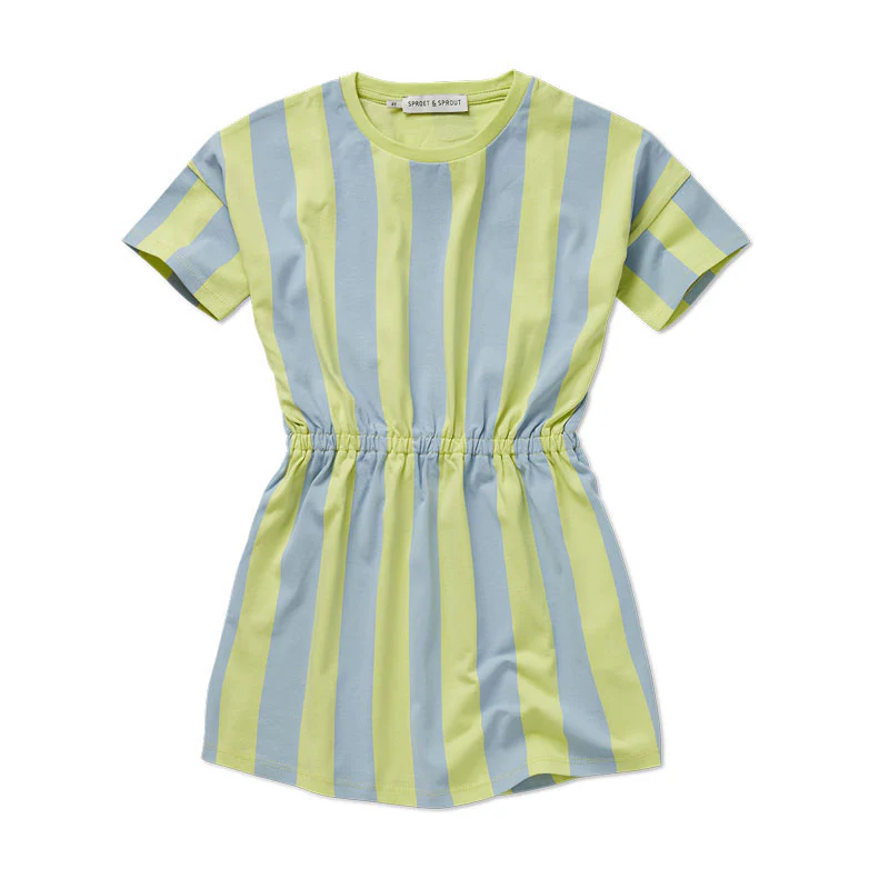 Sproet and Sprout Citrus Stripes Skater Dress