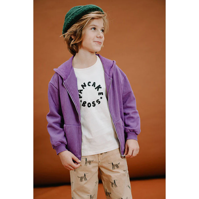 Sproet and Sprout Purple Sproet Hooded Zip Up - Image 2