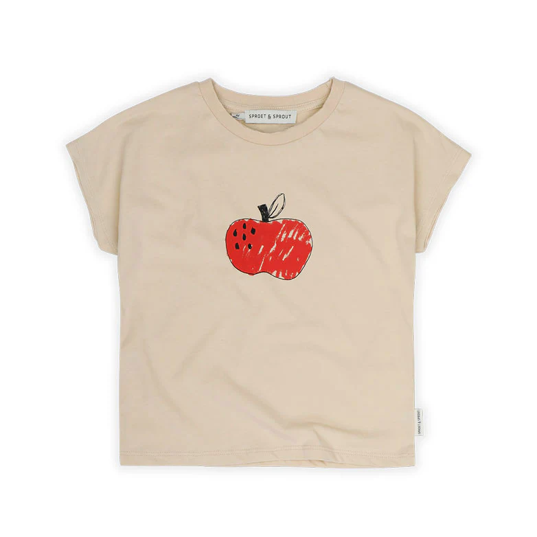 Sproet and Sprout Sesame Apple Sleeveless Tee