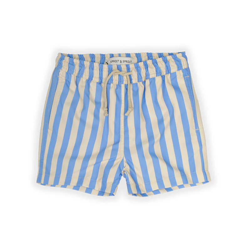 Sproet and Sprout Sesame Stripes Swim Shorts