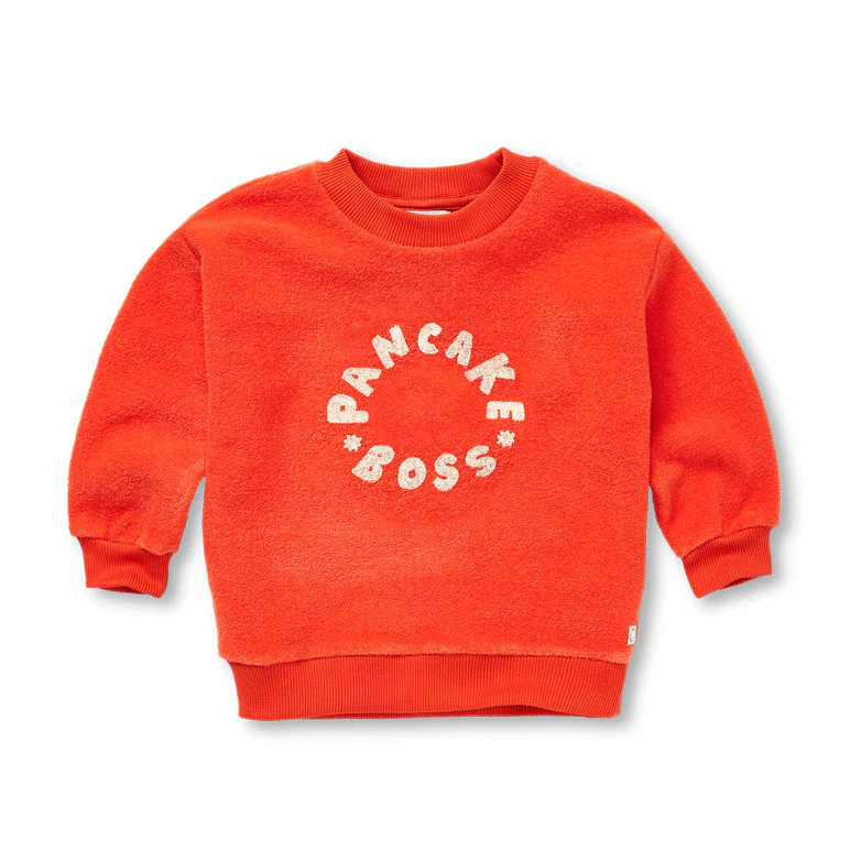Sproet and Sprout Tomato Pankcake Boss Terry Sweatshirt