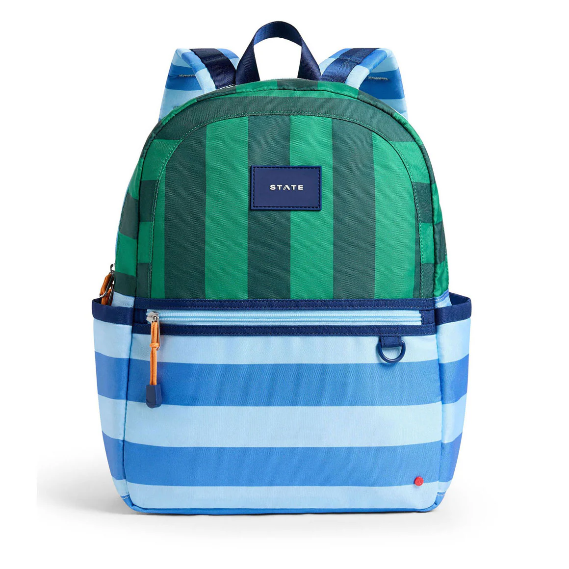 State Bags Blue Stripes Kane Backpack
