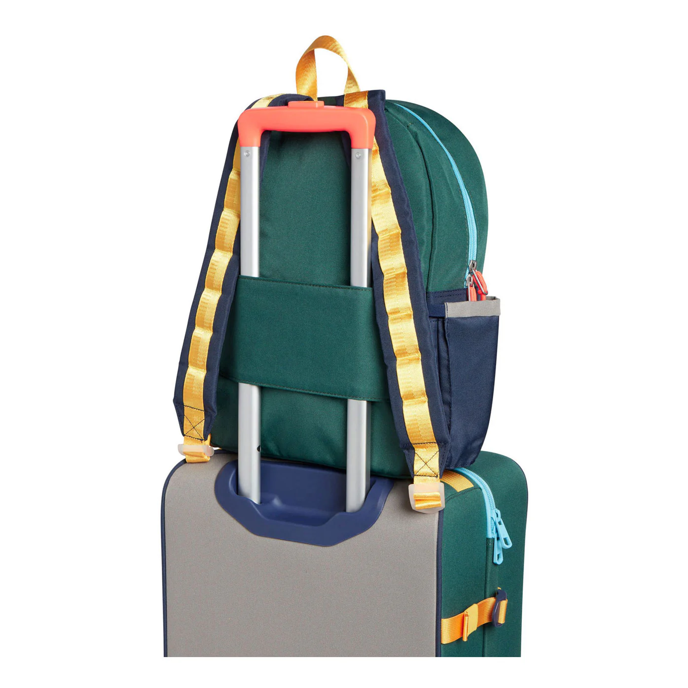 State Bags Green/Navy Kane Backpack - Image 2