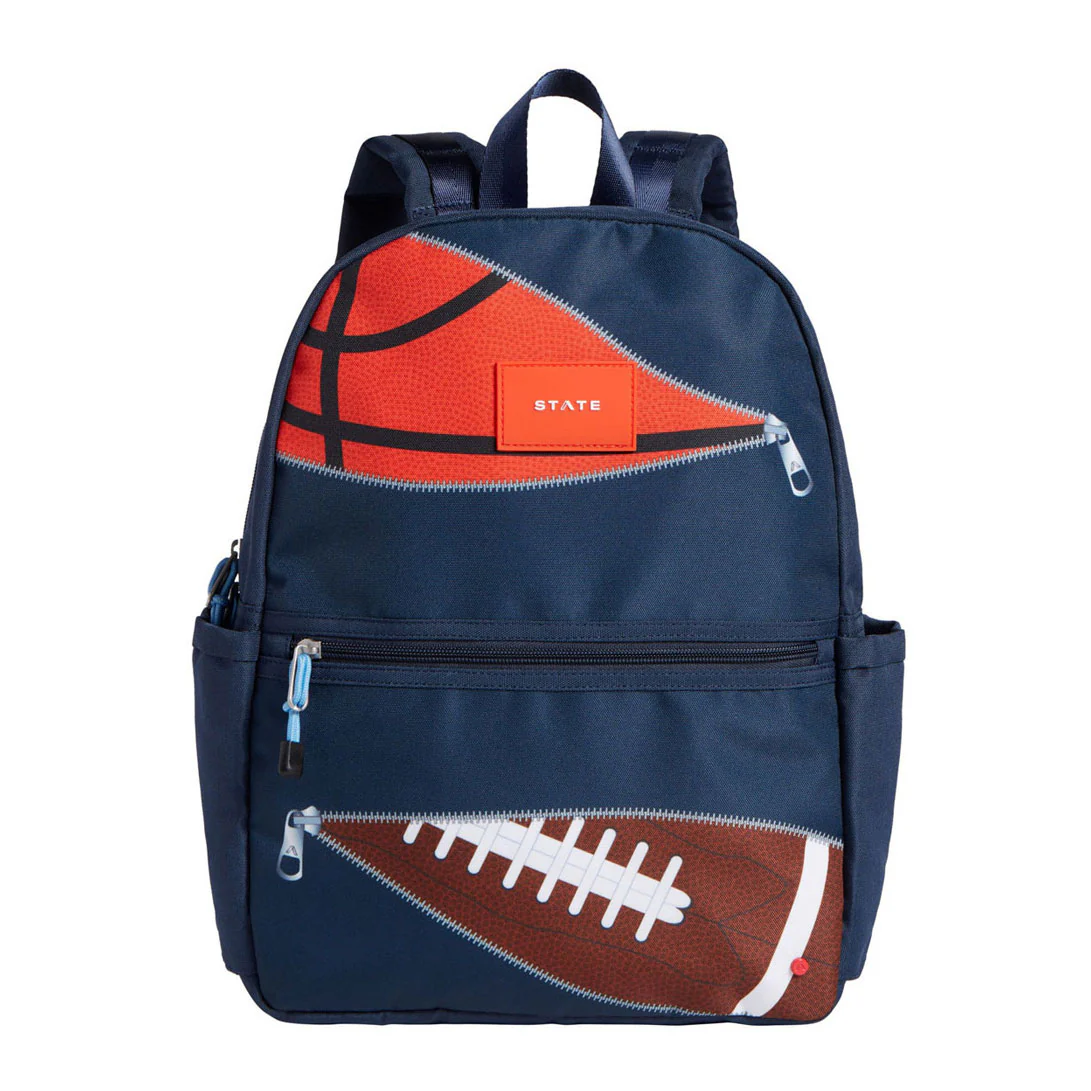 State Bags Navy Sports Kane Backpack