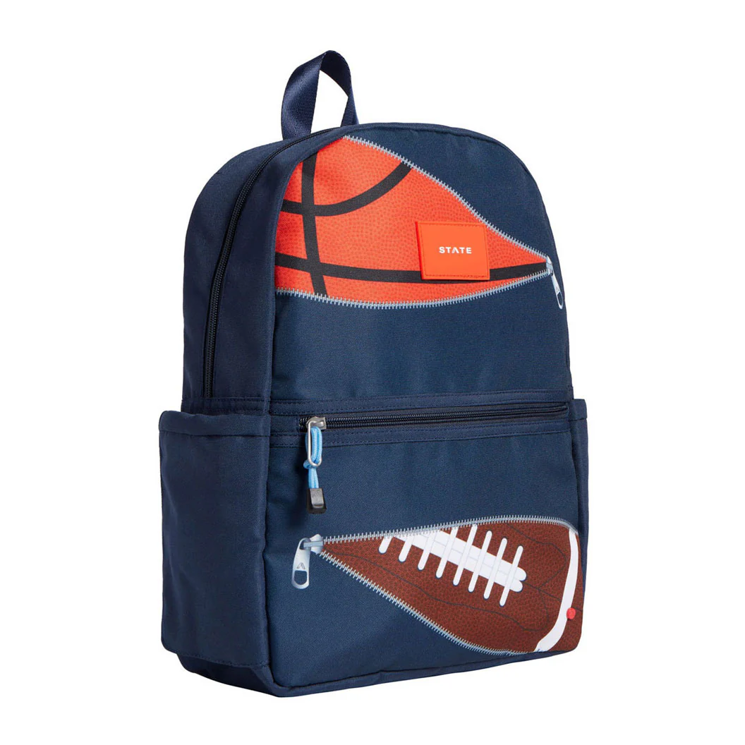 State Bags Navy Sports Kane Backpack - Image 2