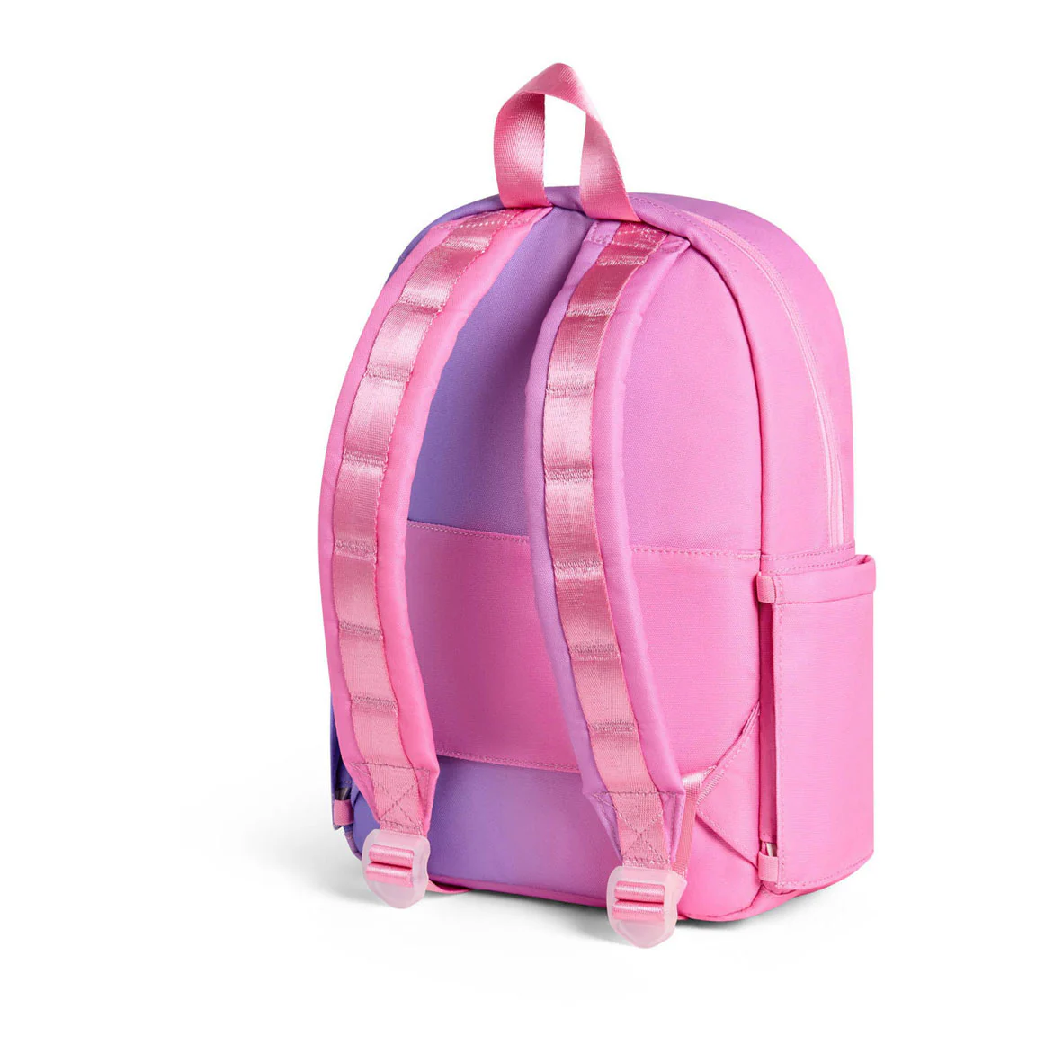 State Bags Pink Ombre Fuzzy Hearts Kane Backpack - Image 3