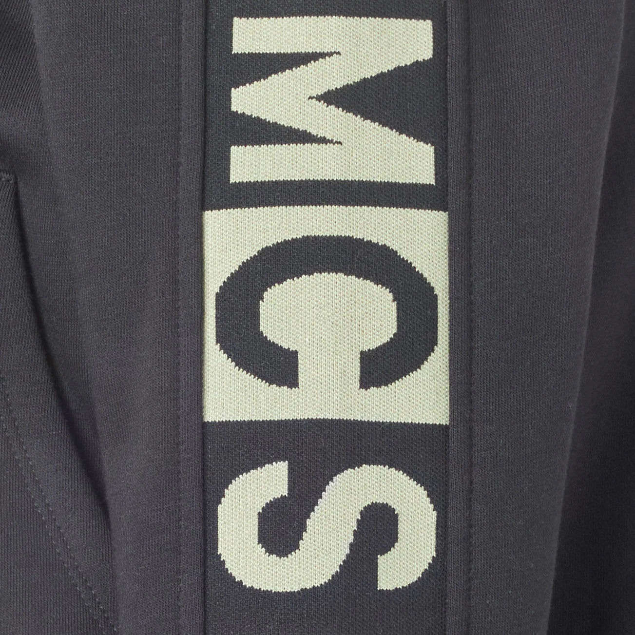 Stella McCartney Black Logo Tape Hooded Zip Up - Image 2