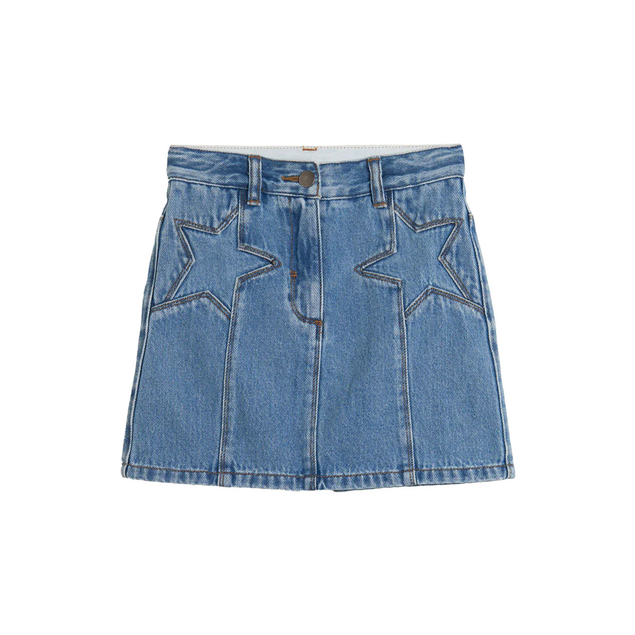 Stella McCartney Blue Denim Skirt