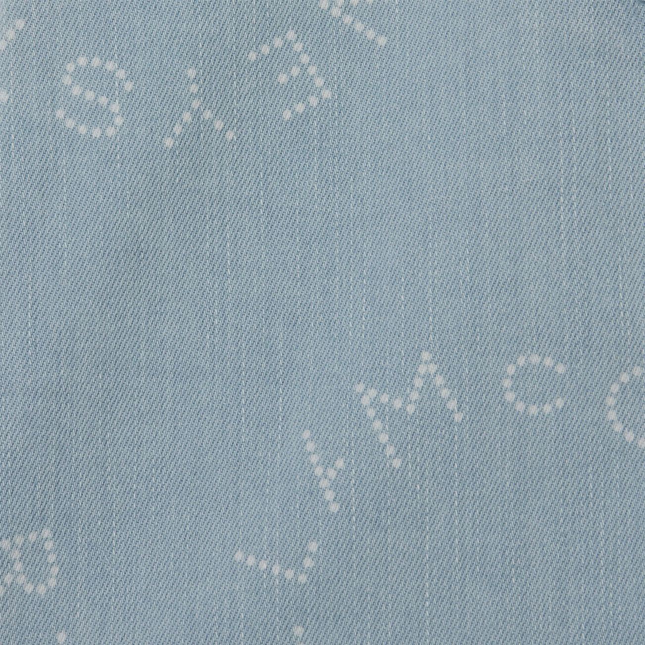 Stella Mccartney Blue Logo Denim Skirt - Image 2