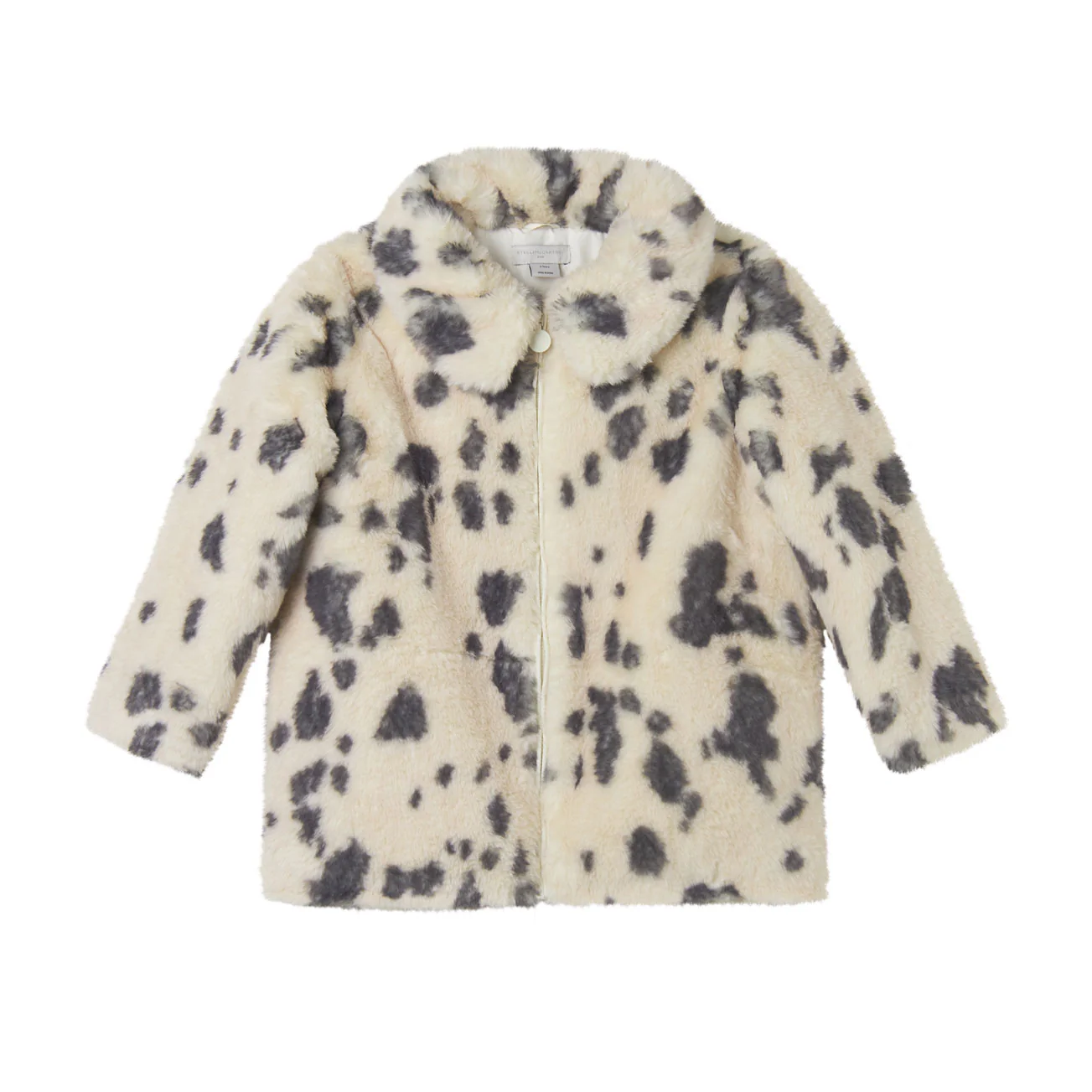 Stella McCartney  Cream Appaloosa Fur Coat