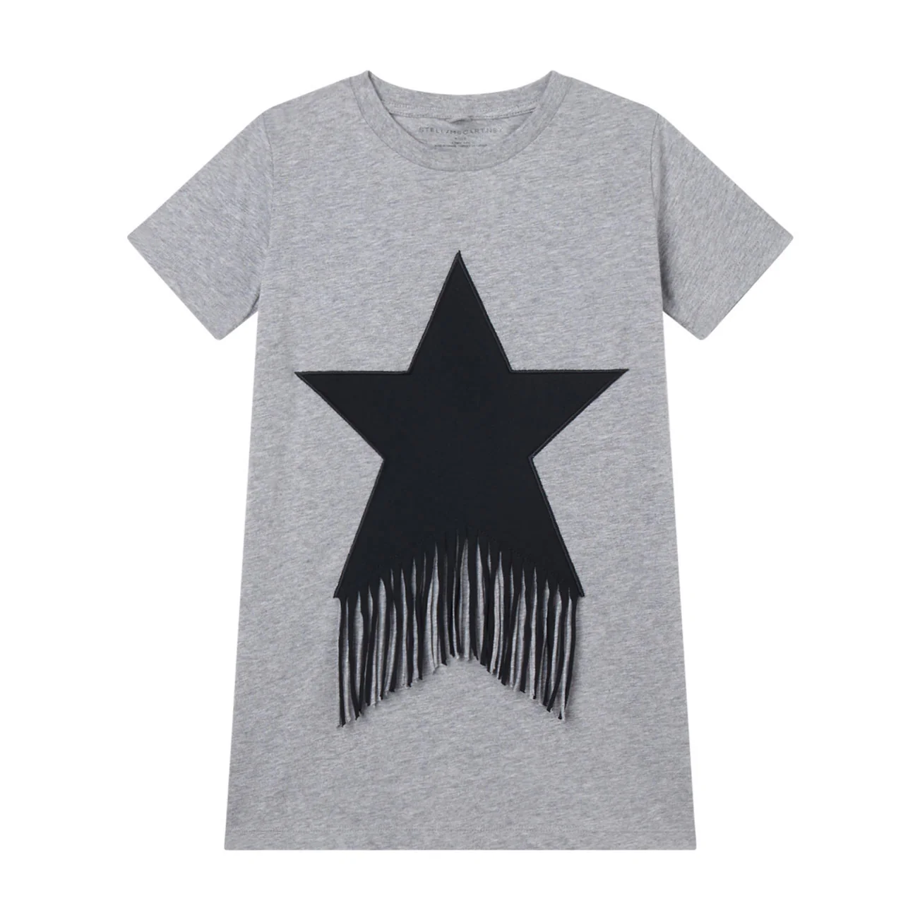 Stella Mccartney Grey Star Patch Dress