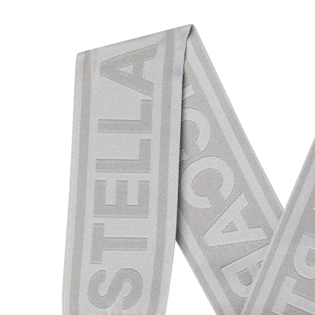 Stella McCartney Grey Tape Logo Denim Dungaree - Image 2