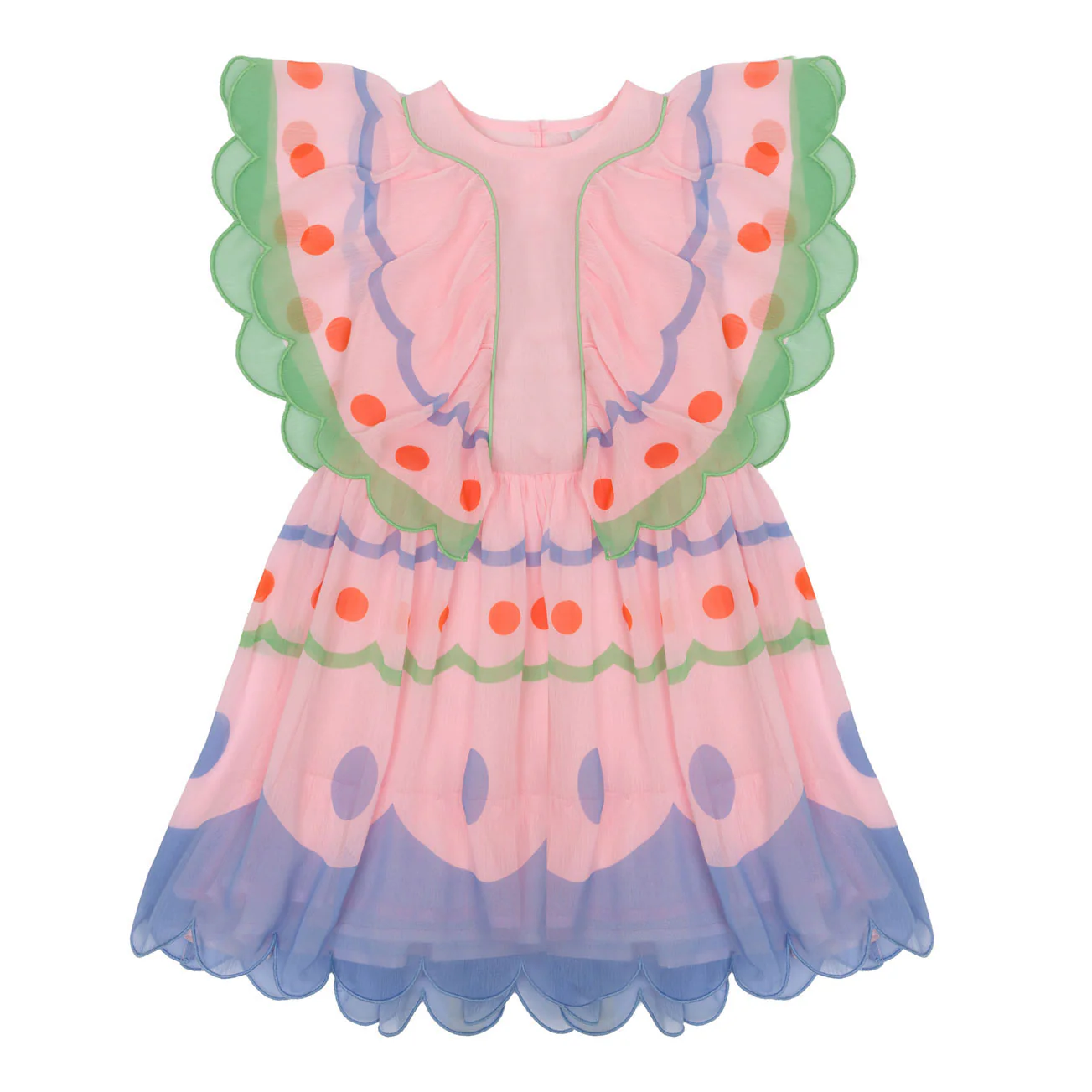 Stella Mccartney Pink Butterfly Dress