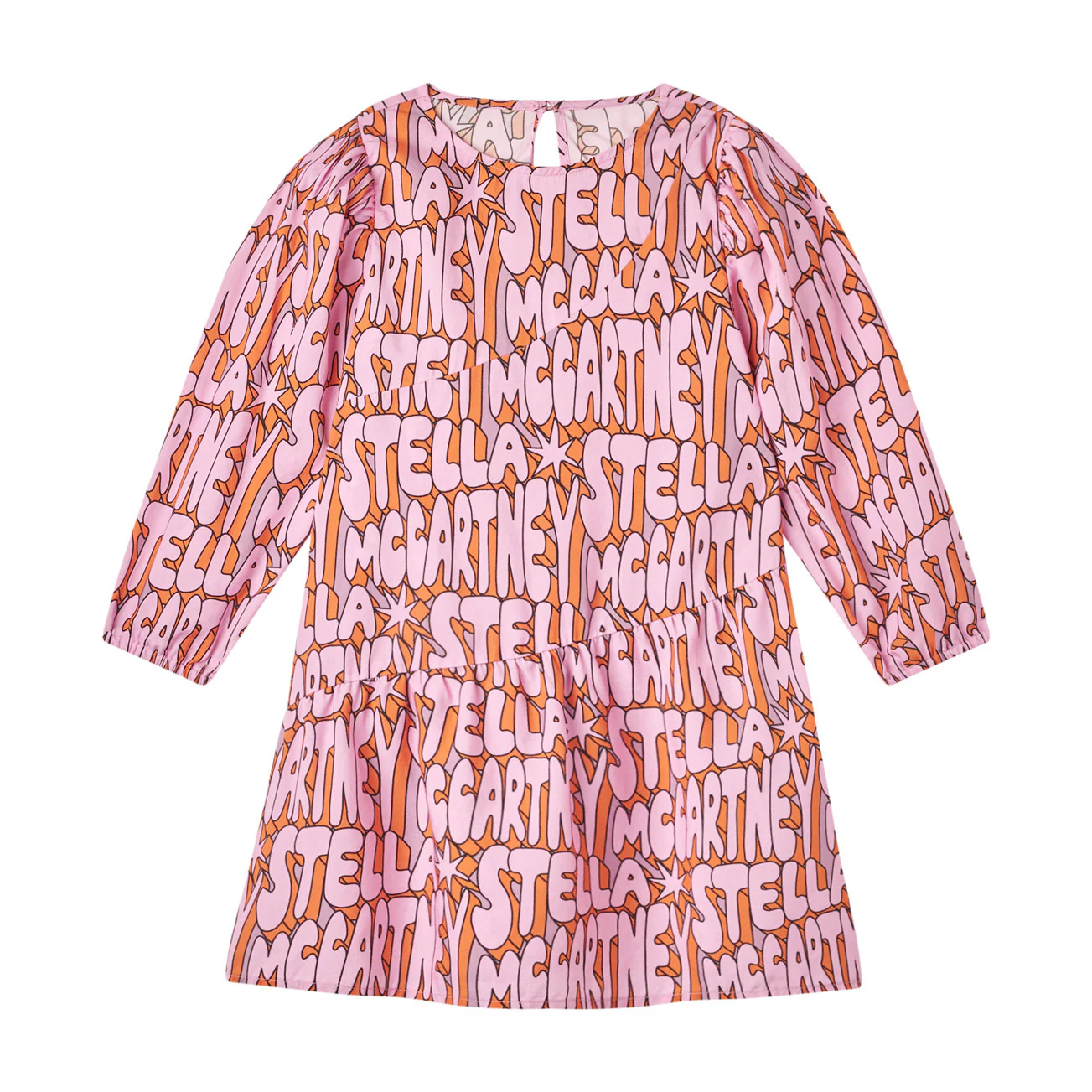 Stella McCartney  Pink Lettering Cosmo Stella Dress