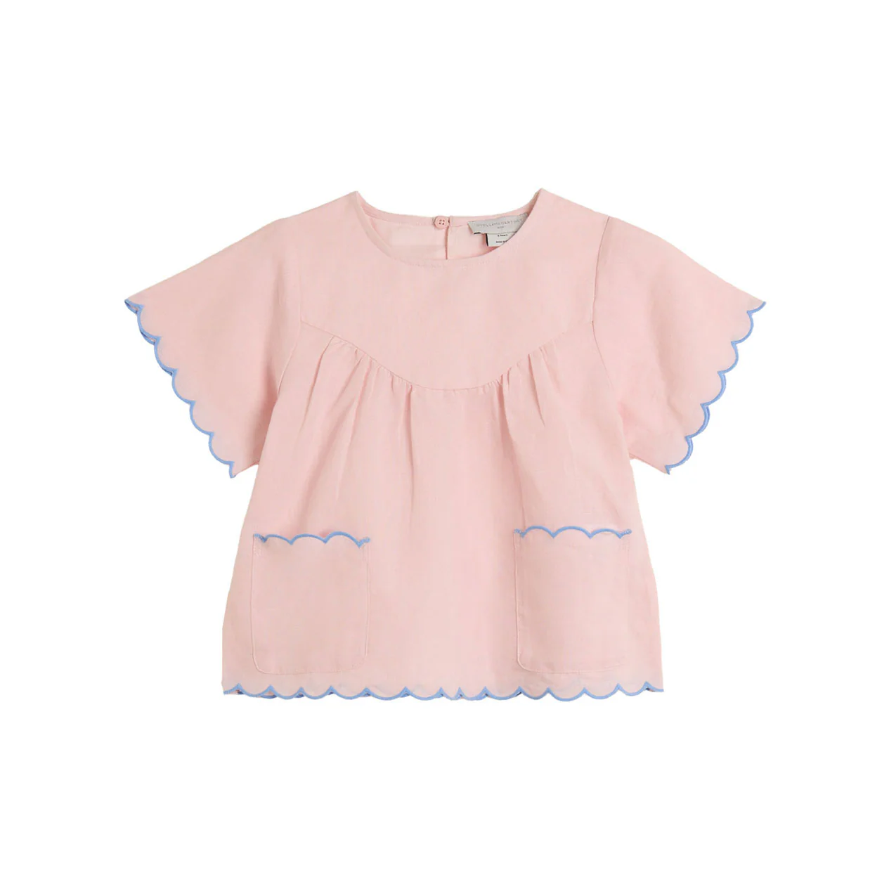 Stella McCartney Pink Linen Blouse