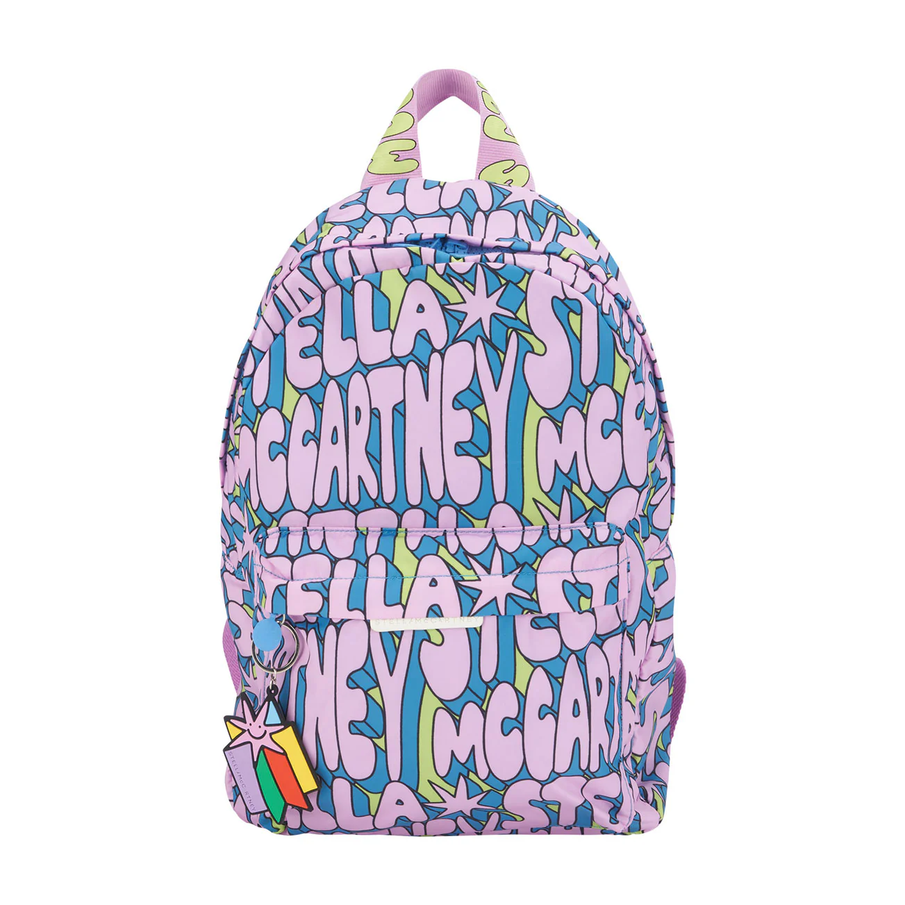 Stella McCartney  Pink Multi Cosmic Lettering Backpack
