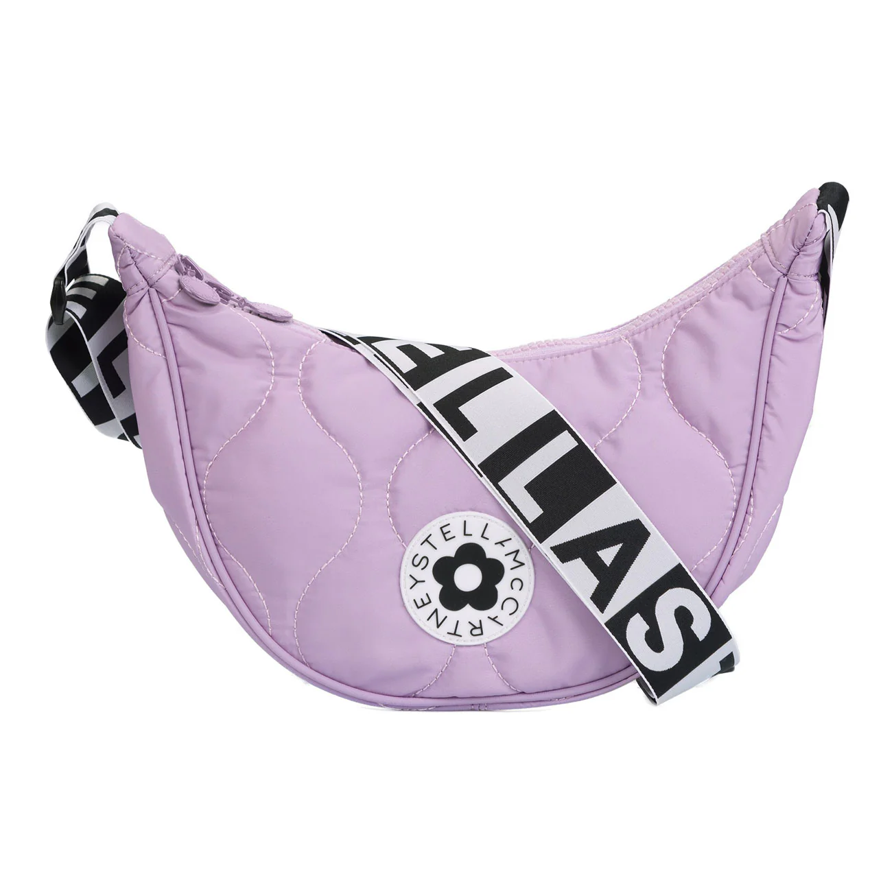 Stella McCartney  Purple Shoulder Quilted Bag