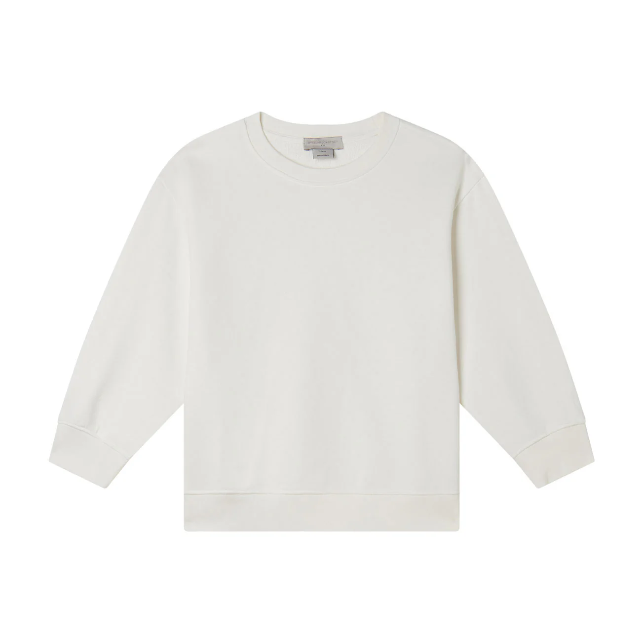 Stella Mccartney White Logo Sweatshirt