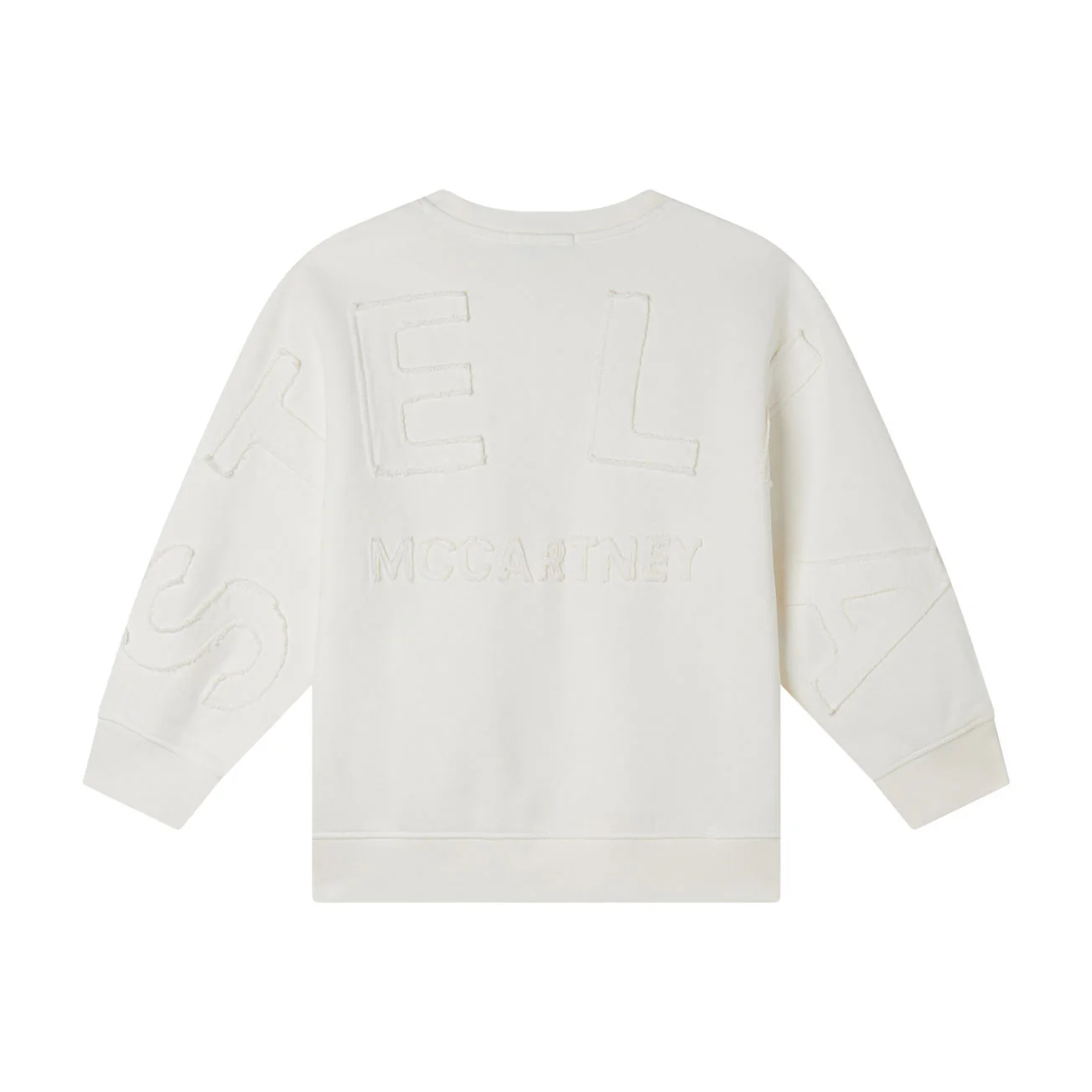 Stella Mccartney White Logo Sweatshirt - Image 3