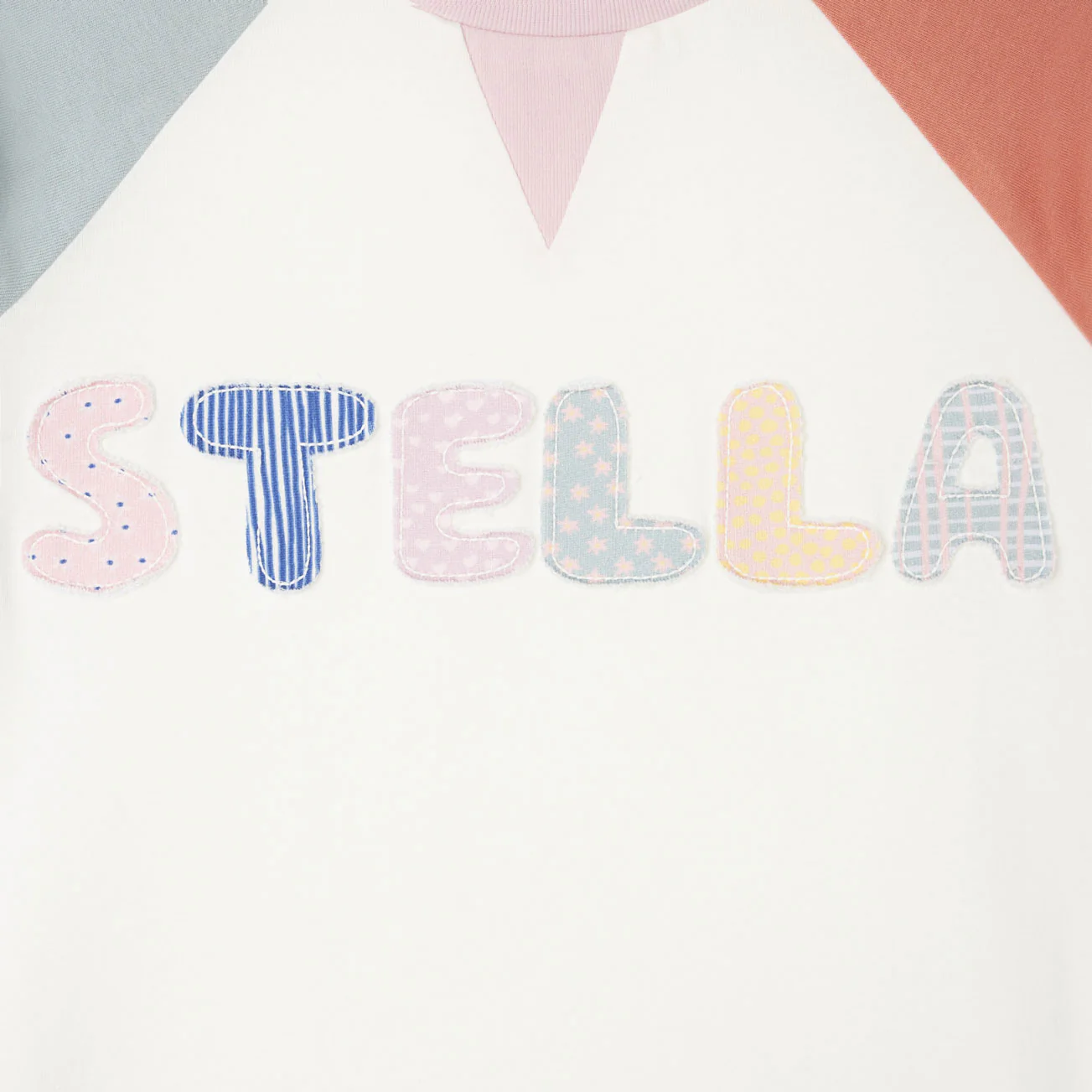 Stella McCartney White Multi Stella Patches T-Shirt - Image 2