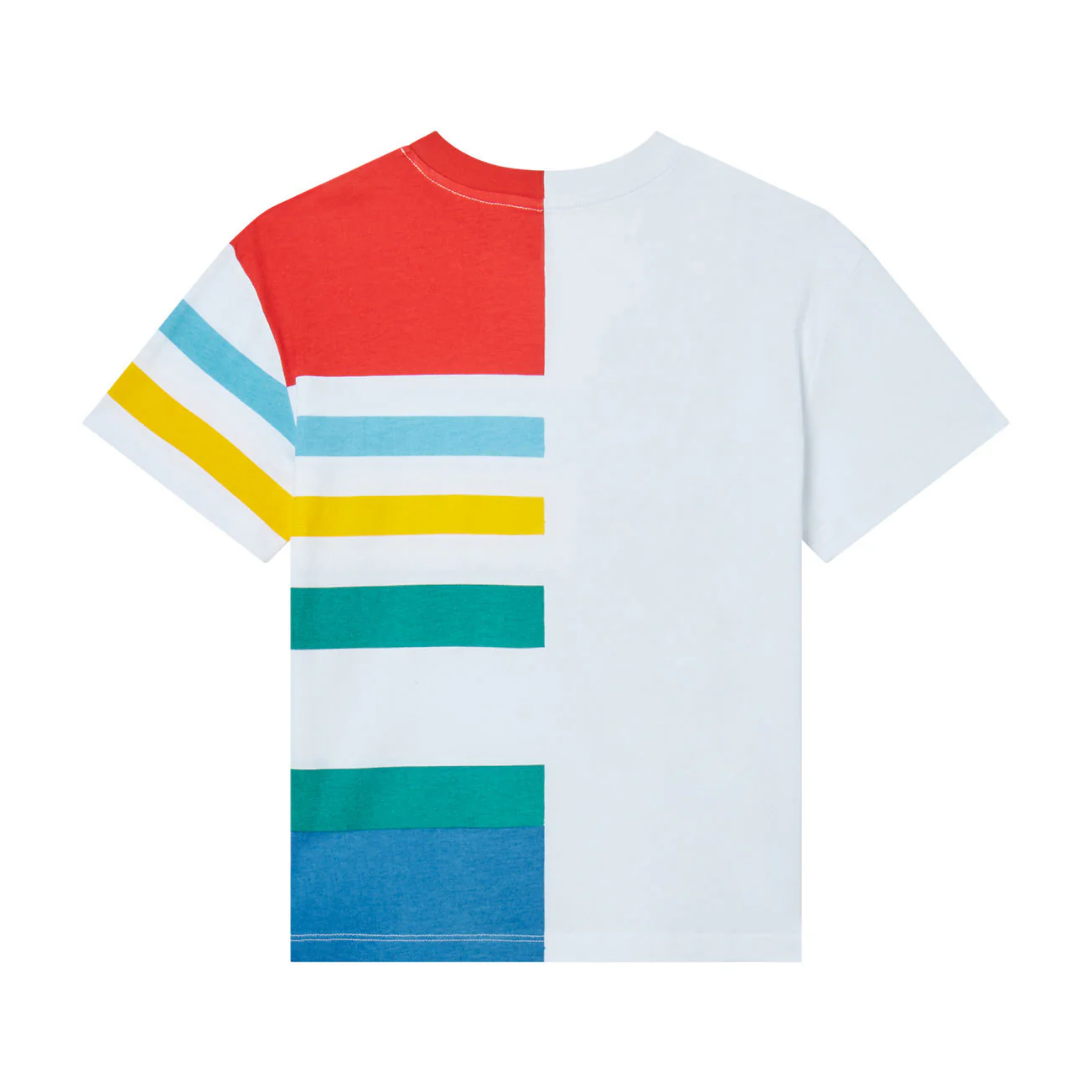 Stella Mccartney White Multicolor Stripes Tee - Image 2