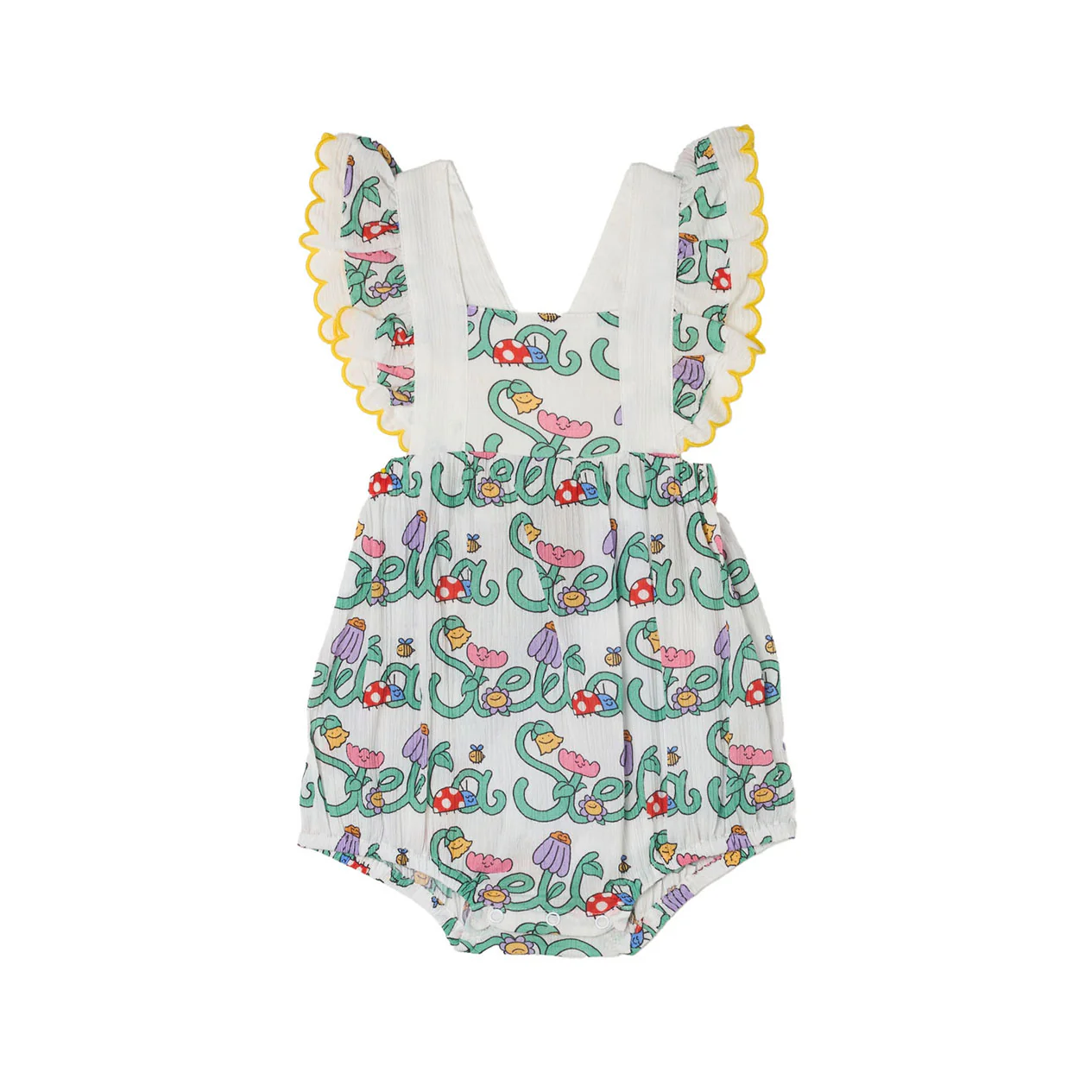 Stella McCartney White Stella Lettering Bubble