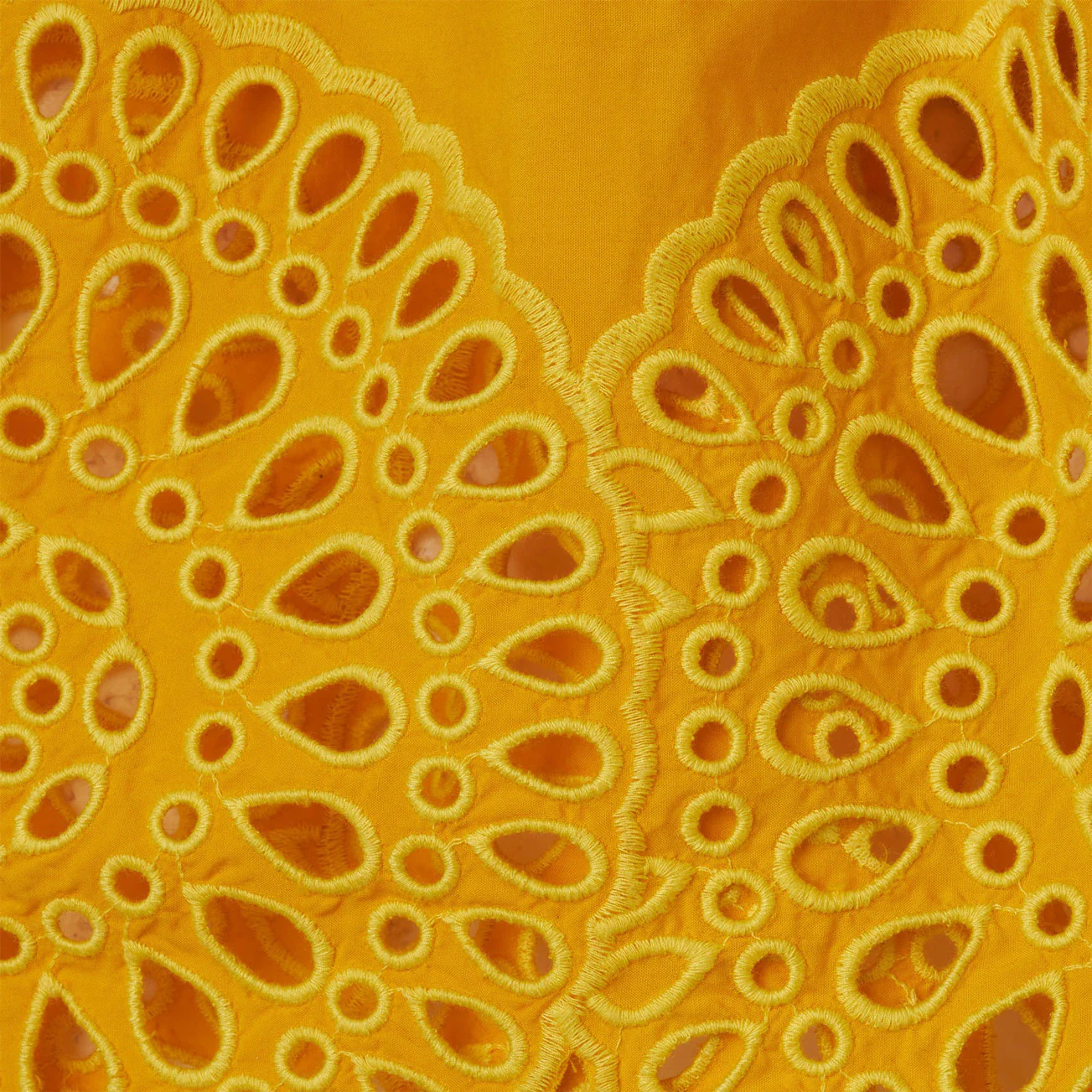 Stella Mccartney Yellow Popeline Skirt - Image 2