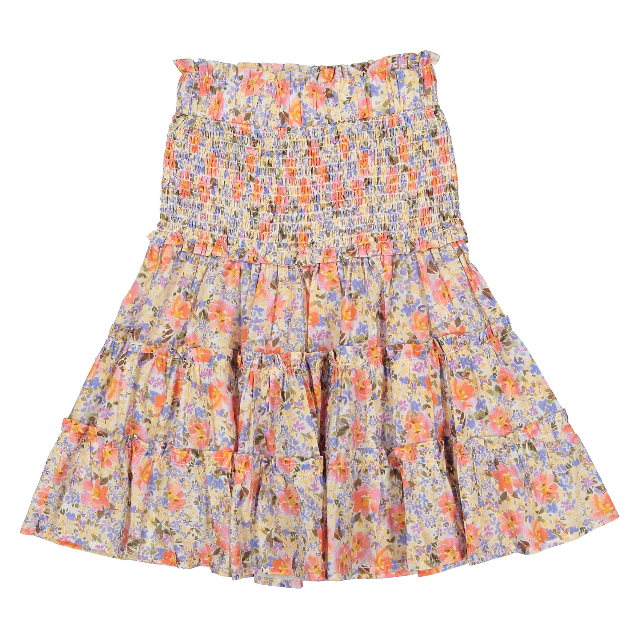 Steph Spring Bloom Voile Skirt