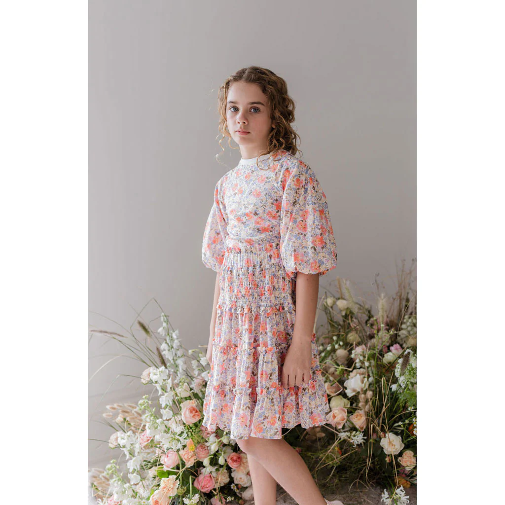 Steph Spring Bloom Voile Skirt - Image 2