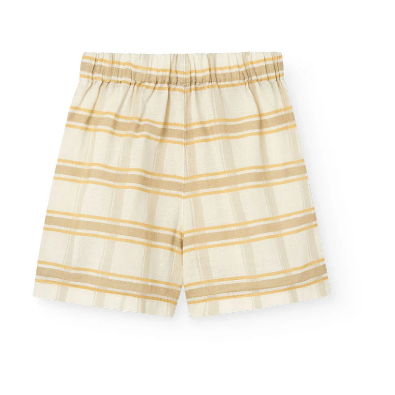The Animals Observatory Beige Bee Bermuda Shorts - Image 2