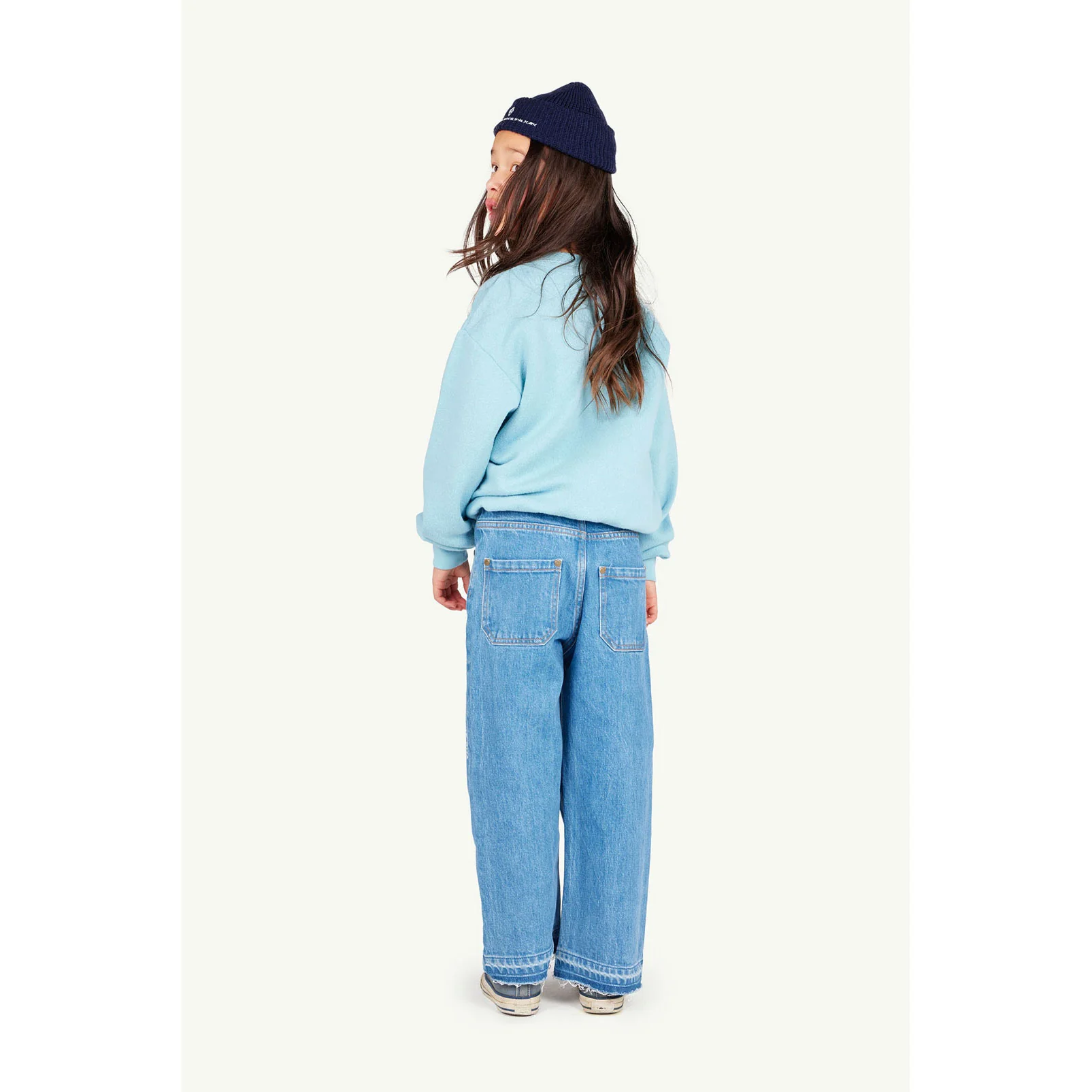 The Animals Observatory  Blue Bear Sweatshirt - Image 4