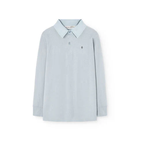 The Animals Observatory Blue Eel Polo Shirt